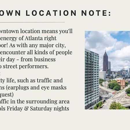 Willa Atl Downtown 2Br King Bed Free Parking Lm1003 Atlanta Zewnętrze zdjęcie